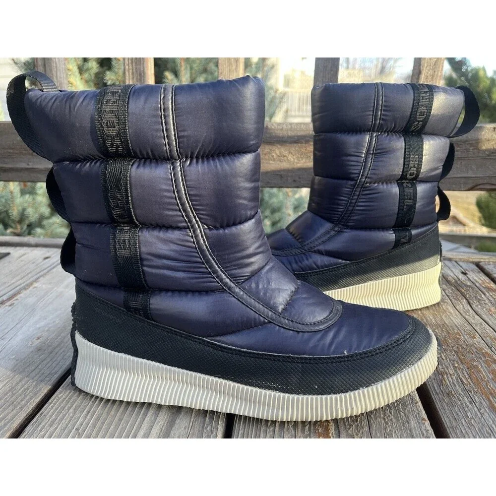 Sorel Women's 10 Out 'N About Mid Puffy Winter Snow Boots Waterproof